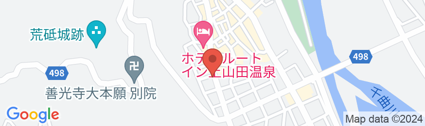 戸倉上山田温泉 梅むら旅館 うぐいす亭〈長野県〉の地図