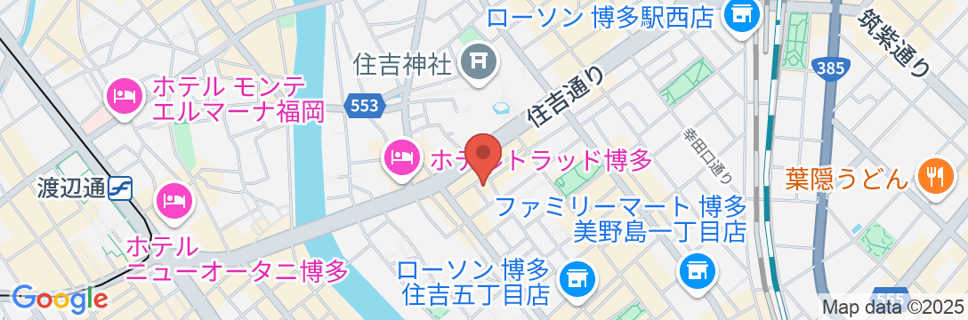 グランドベース博多プレミアムの地図