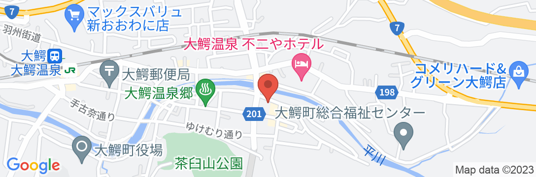 昭和温泉旅館すみれの地図