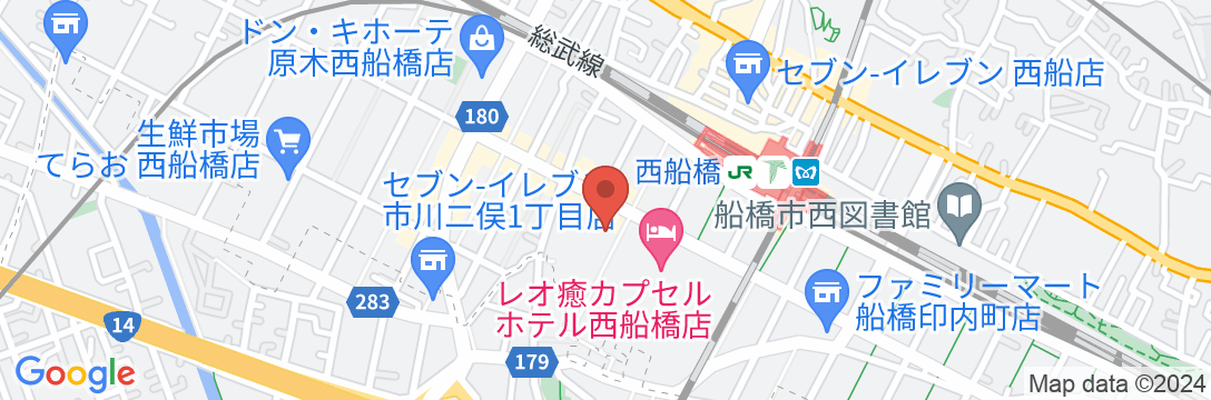 LEO弐番館206の地図