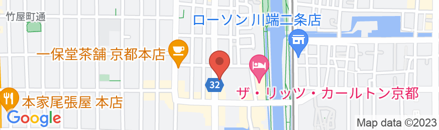 チャプター京都 トリビュートポートフォリオホテルの地図