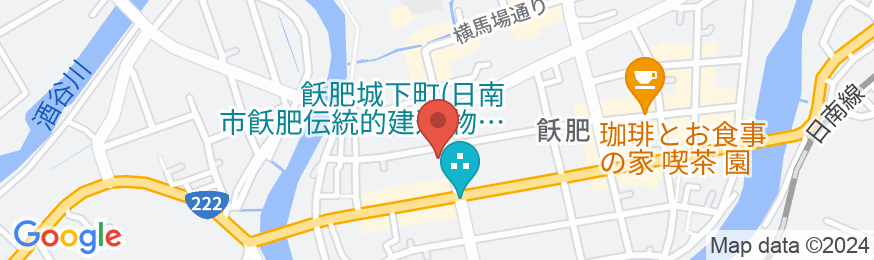 Nazuna 飫肥 城下町温泉の地図