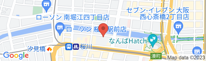 大阪ミナミ COTE HOUSEの地図