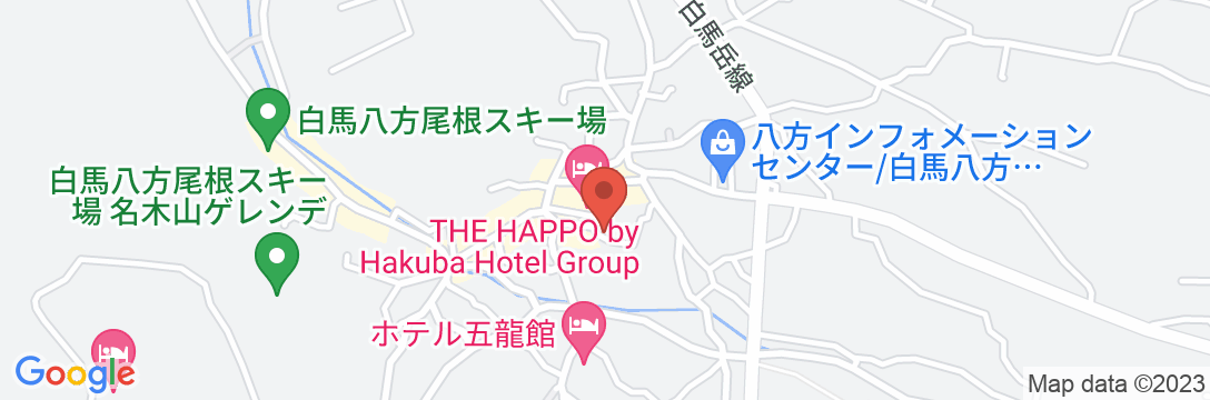 大向旅館の地図