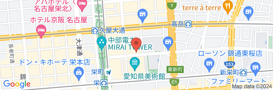 アクセス・バイ・ロワジールホテル 名古屋の地図