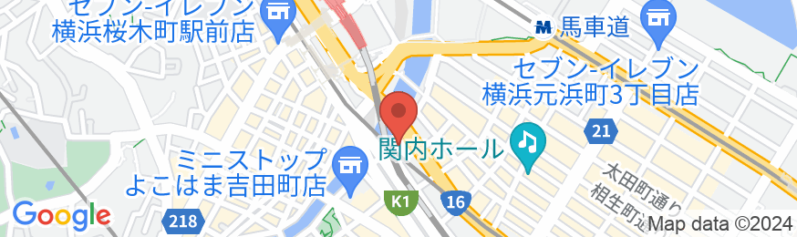 ファーイーストビレッジホテル横浜の地図