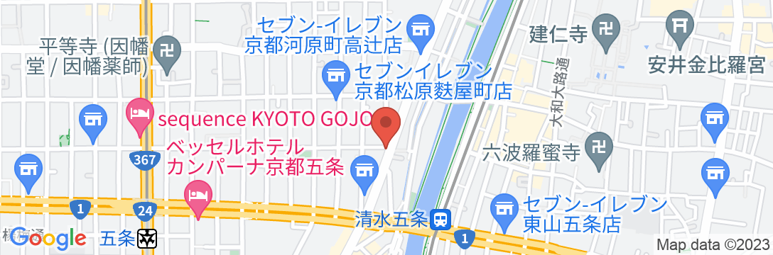 BON京都清水の地図