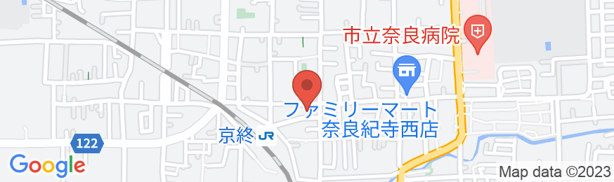 奈良のバケーションハウス テラス京終の地図