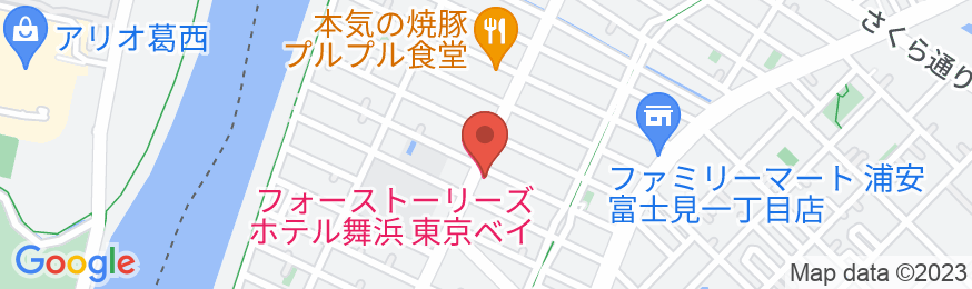 フォーストーリーズホテル舞浜東京ベイの地図