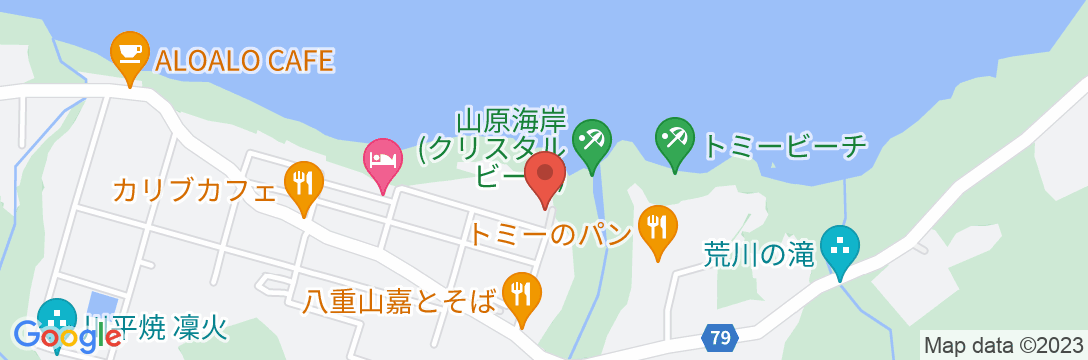 Villa Crystal Beach<石垣島>の地図