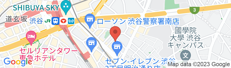 渋谷ウェーブの地図