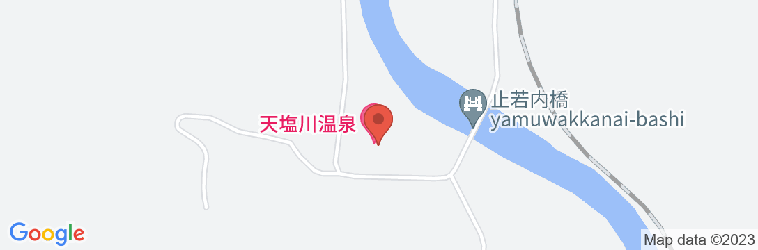 天塩川温泉の地図
