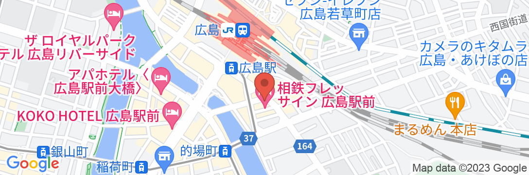 相鉄フレッサイン広島駅前の地図