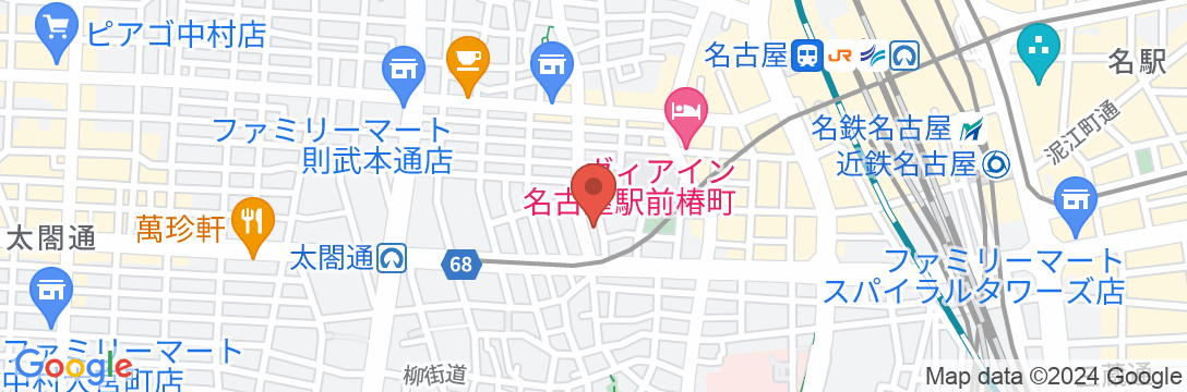 グランドベース名古屋ー千代倉ーの地図