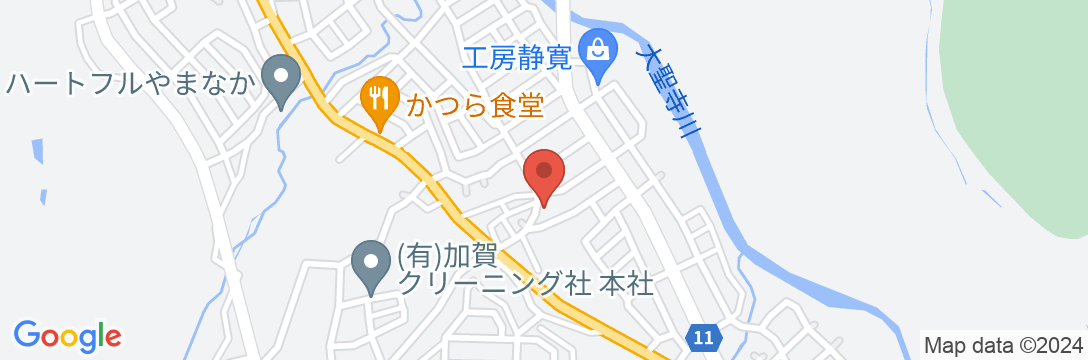 Guest House IROHA 山中01の地図