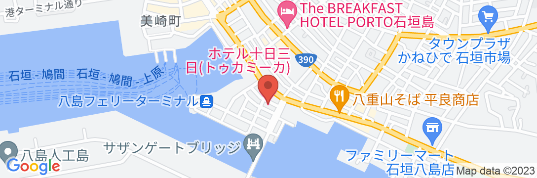 HOTEL 十日三日(トゥカミーカ)<石垣島>の地図