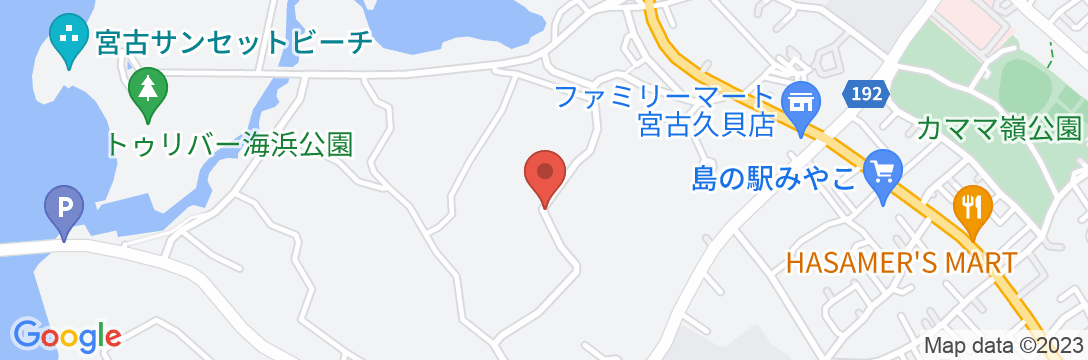 Mr.KINJO Happiness Resort Ⅱ<宮古島>の地図