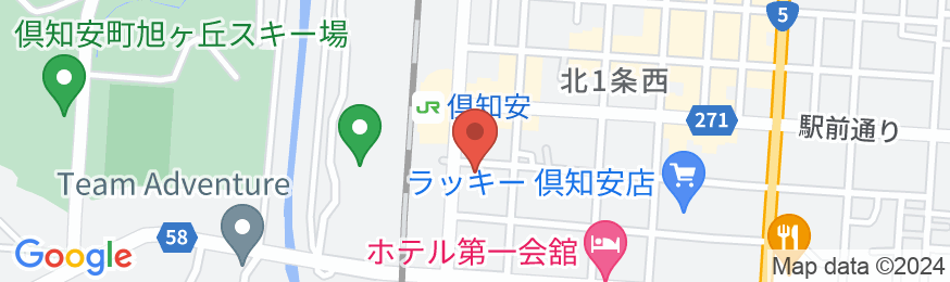 スマートホテル倶知安の地図