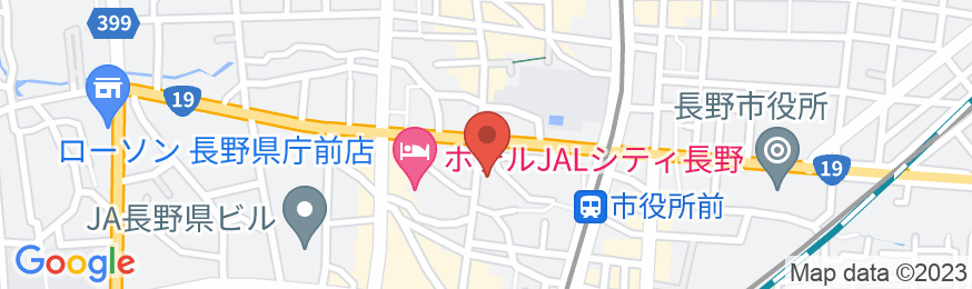 アパホテル〈長野〉の地図