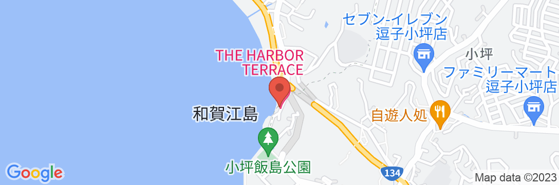 THE HARBOR TERRACE(ザハーバーテラス)の地図