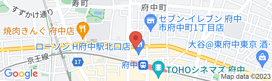 ホテル ケヤキゲート 東京府中の地図
