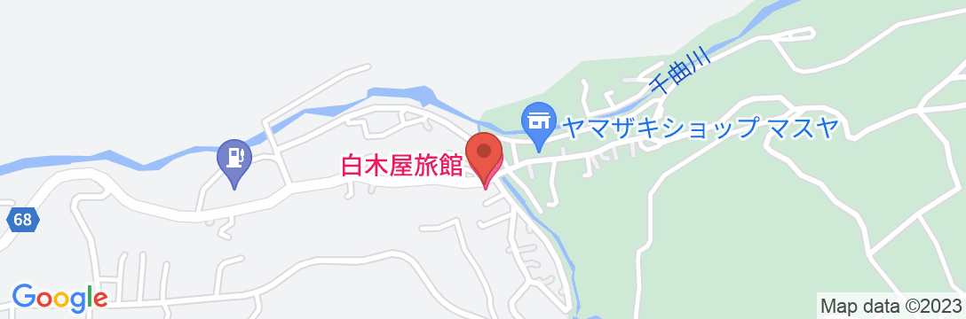 白木屋旅館<長野県>の地図