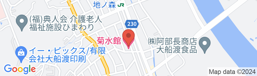 旅館 菊水館の地図