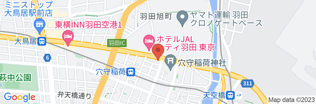 シアテル羽田2の地図