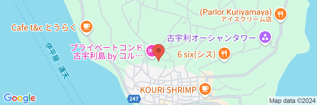 プライベートコンド古宇利島byコルディオプレミアムの地図