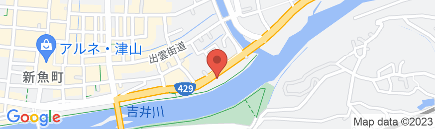 花月旅館<岡山県>の地図