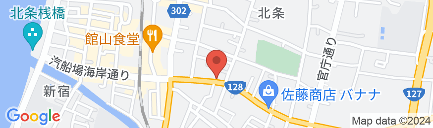 tu.ne.HIGORO(マイクロホテル・ツネヒゴロ館山)の地図