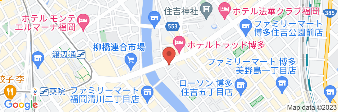 HOTEL SO SUMIYOSHIの地図