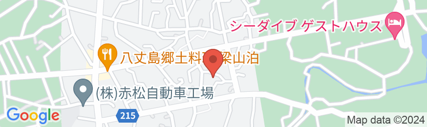 Guest house sasaosou<八丈島>の地図
