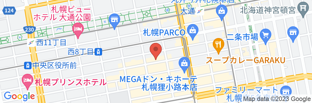 41PIECES Sapporoの地図