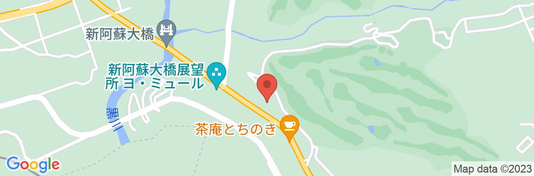 阿蘇CANYON TERRACE&LODGE【温泉宿】の地図