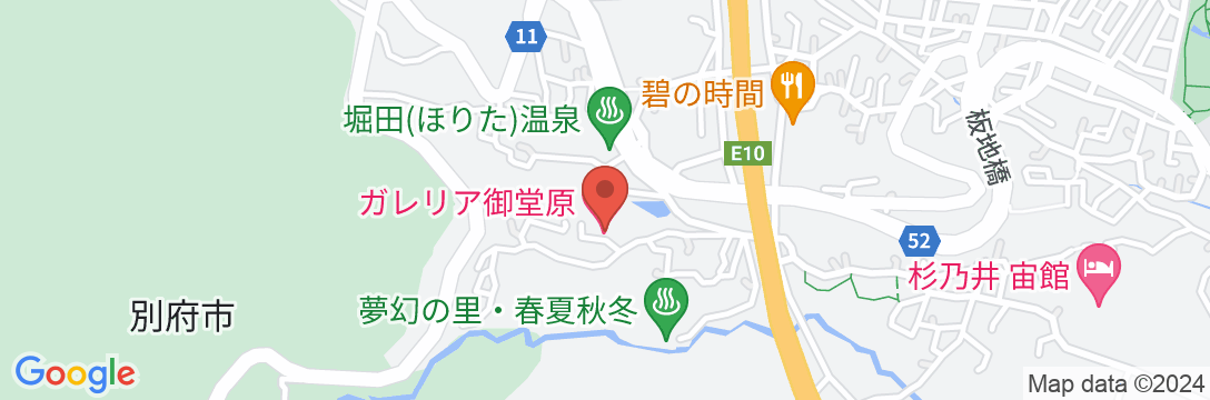GALLERIA MIDOBARU(ガレリア御堂原)の地図