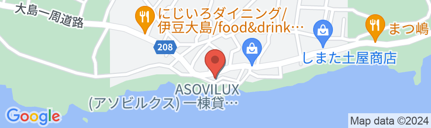 ASOVILUX<大島>の地図