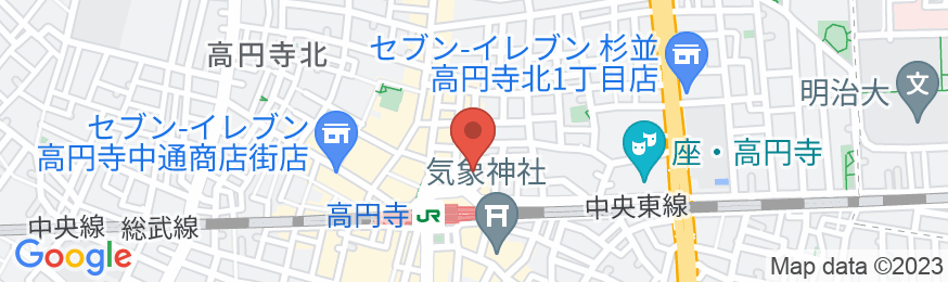 BnA HOTEL Koenjiの地図