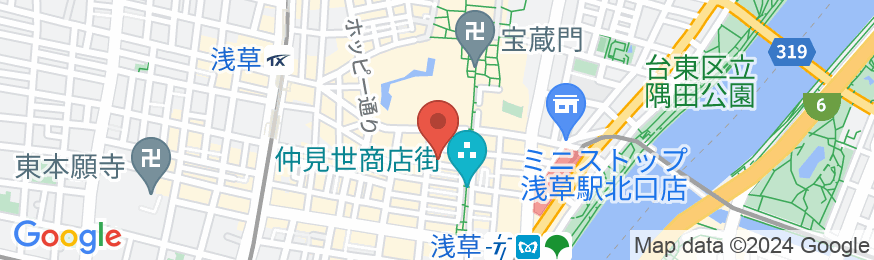 浅草楓の地図