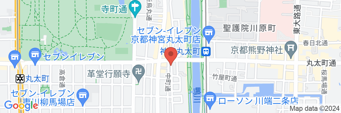 Kyoto Earth Hotelの地図