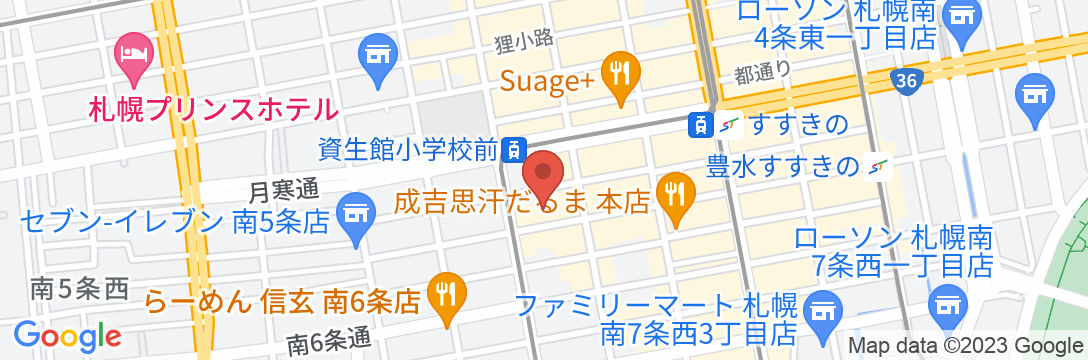OMO3札幌すすきの by 星野リゾートの地図