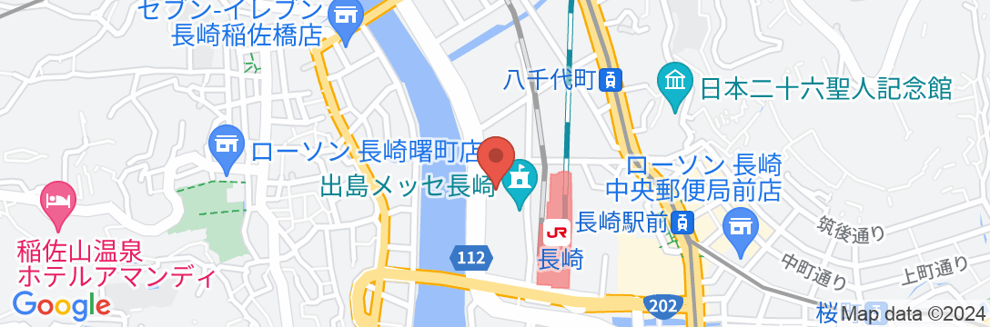 ヒルトン長崎(Hilton Nagasaki)の地図