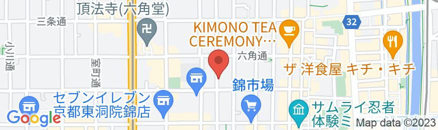 HOTEL RINGS KYOTOの地図