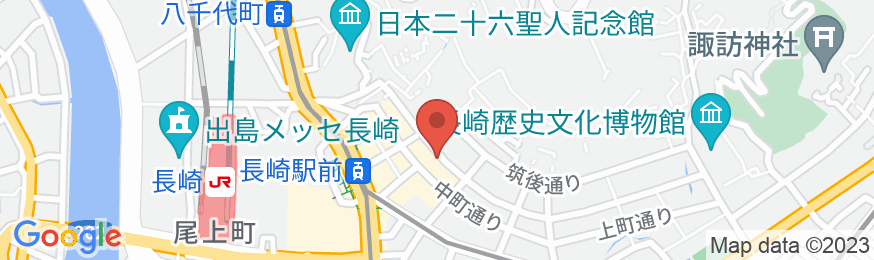 グランドベース長崎中町の地図