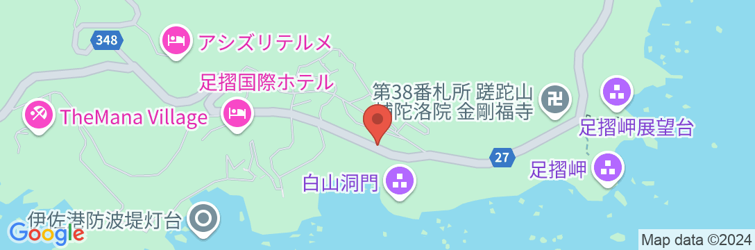 Ocean View シーサイドInn福山の地図