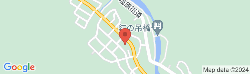 塩原温泉 八汐荘の地図