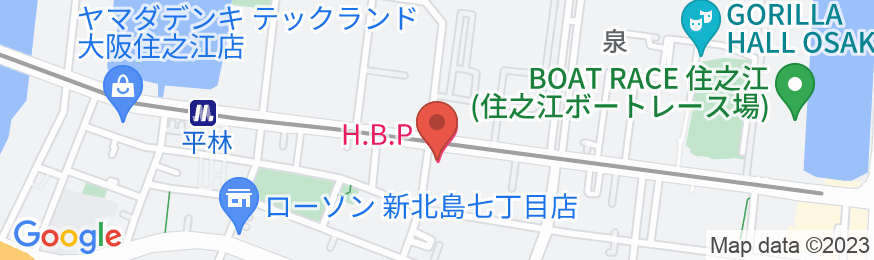 H.B.P HOTELの地図