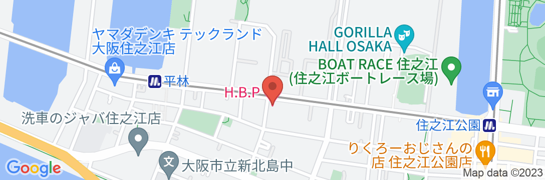 H.B.P HOTELの地図