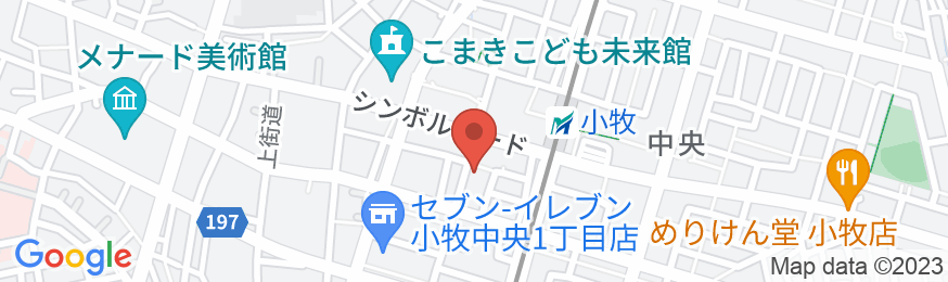 小牧シティホテル by ラックホテルの地図