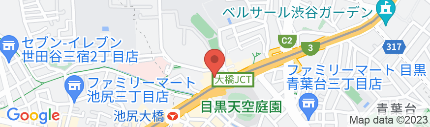 オリンピックイン渋谷の地図